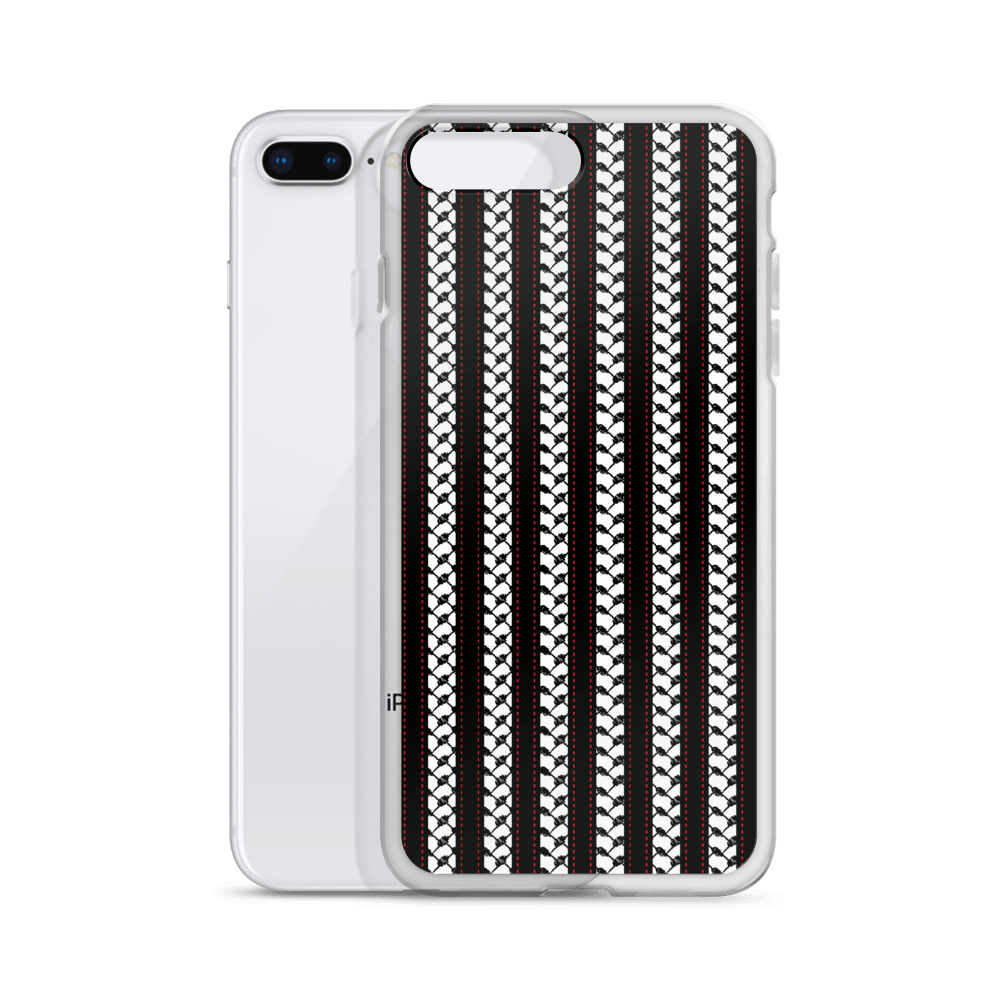 Palestine Kuffia Pattern iPhone Case