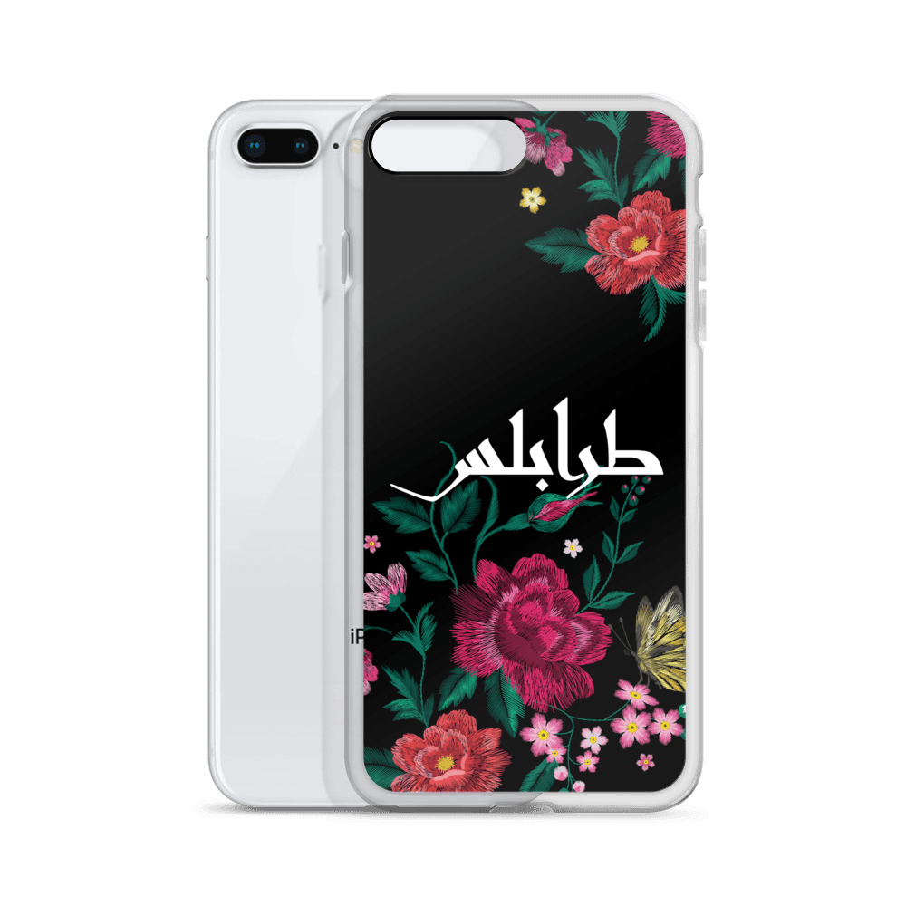 Coque et skin iPhone broderie Tripoli