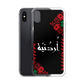 Jordan Floral Half Stitching iPhone Case