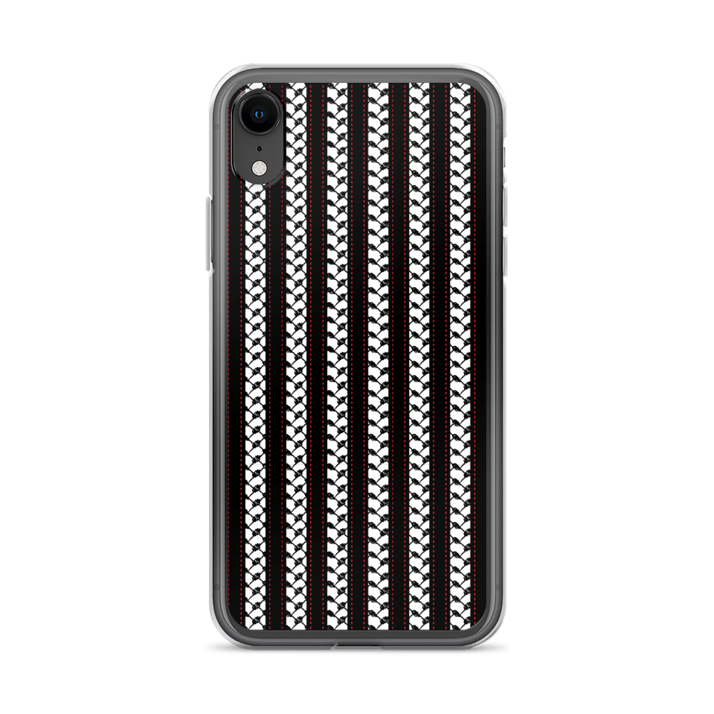 Palestine Kuffia Pattern iPhone Case