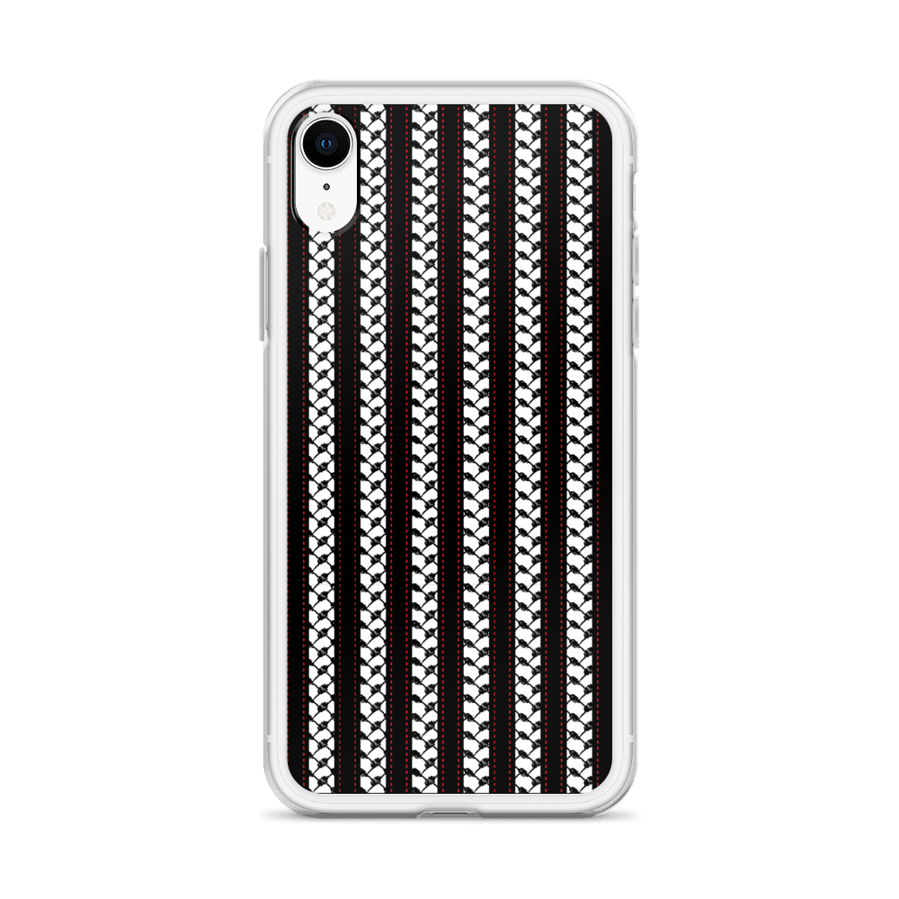 Palestine Kuffia Pattern iPhone Case