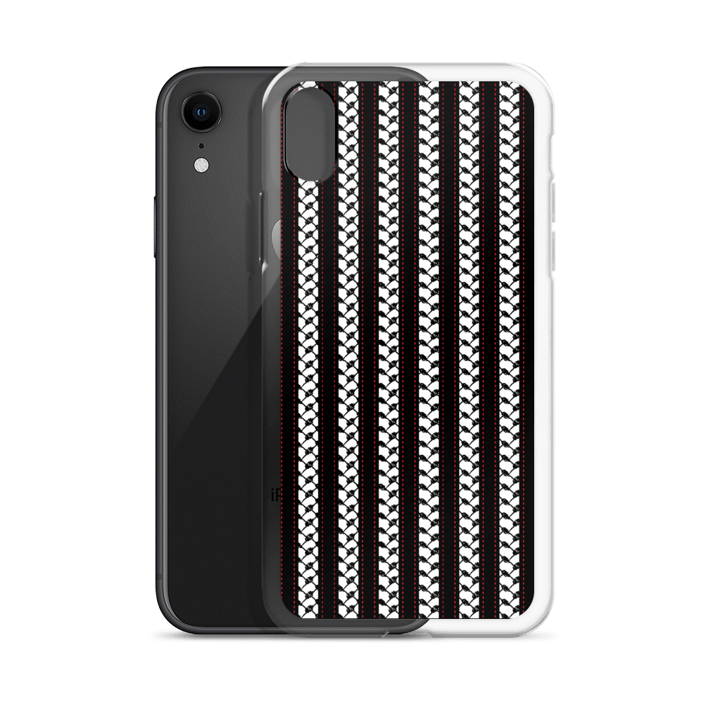 Palestine Kuffia Pattern iPhone Case