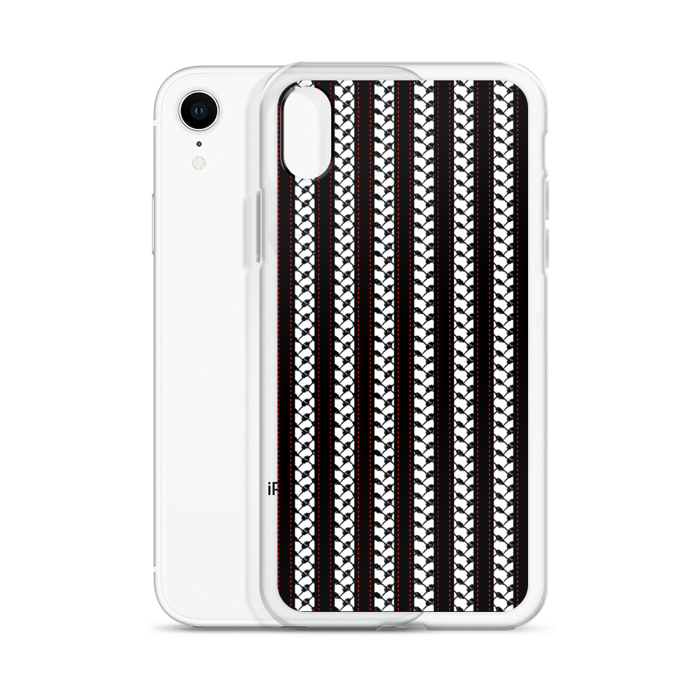 Palestine Kuffia Pattern iPhone Case