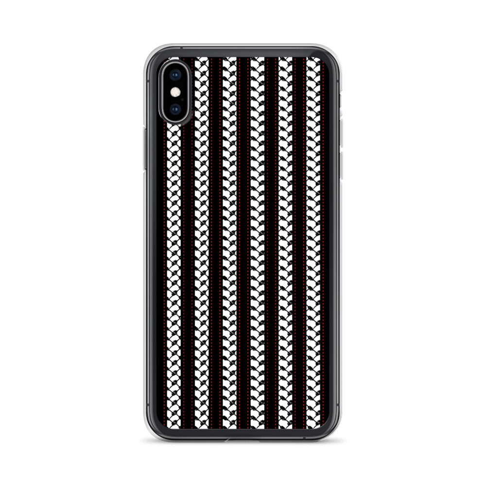 Palestine Kuffia Pattern iPhone Case