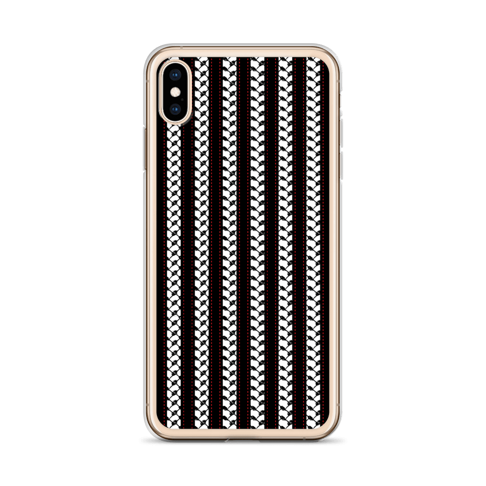 Palestine Kuffia Pattern iPhone Case