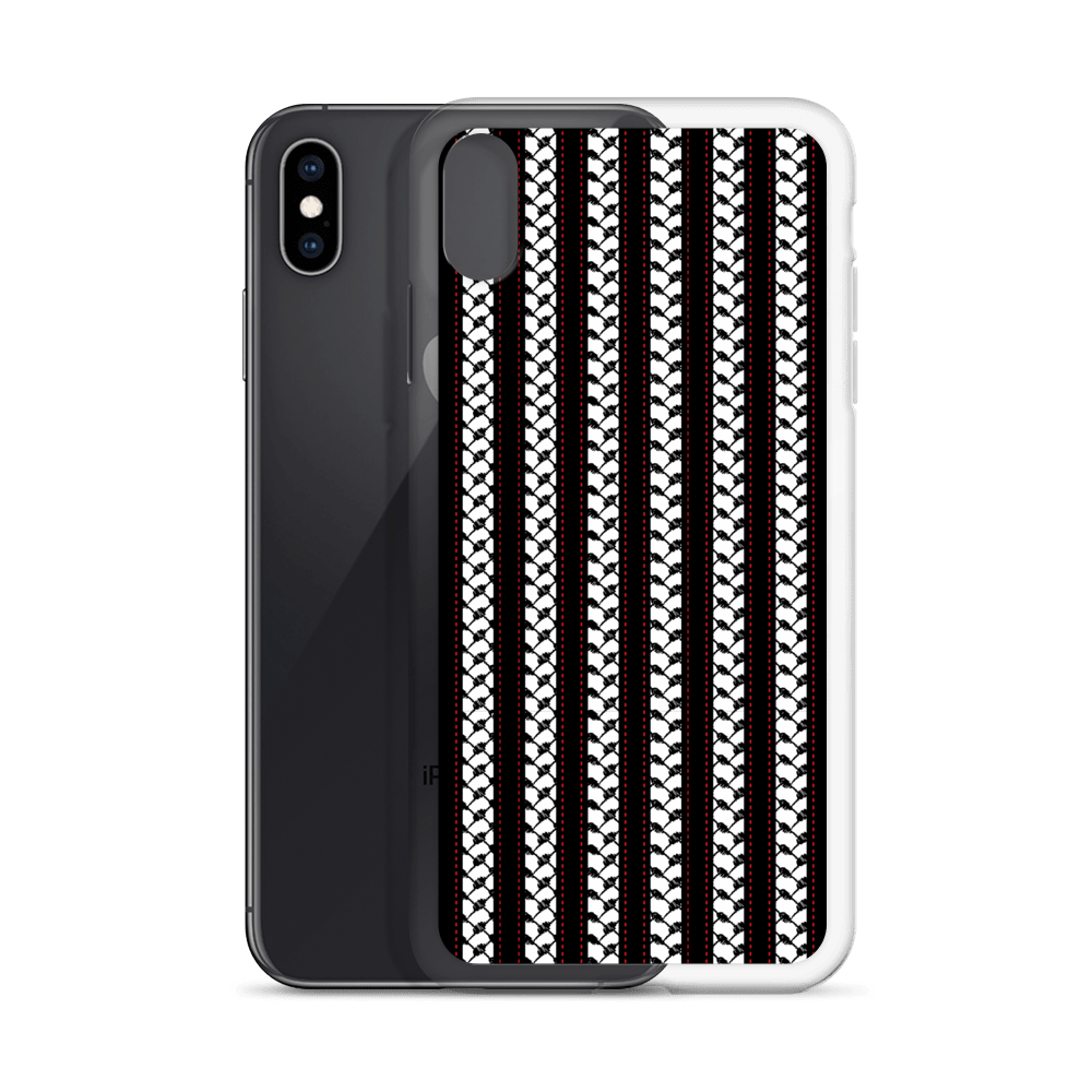 Palestine Kuffia Pattern iPhone Case