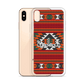 Baghdad Rug Embroidery iPhone Case