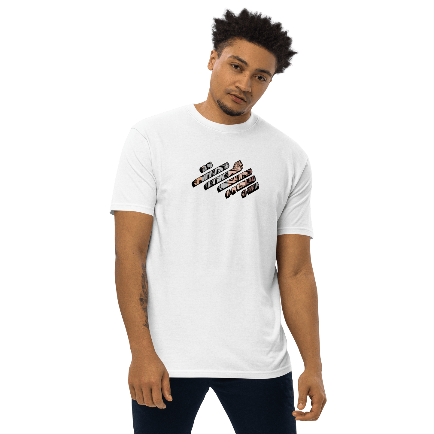 Beyrouth Logo CityScape T-shirt pour hommes