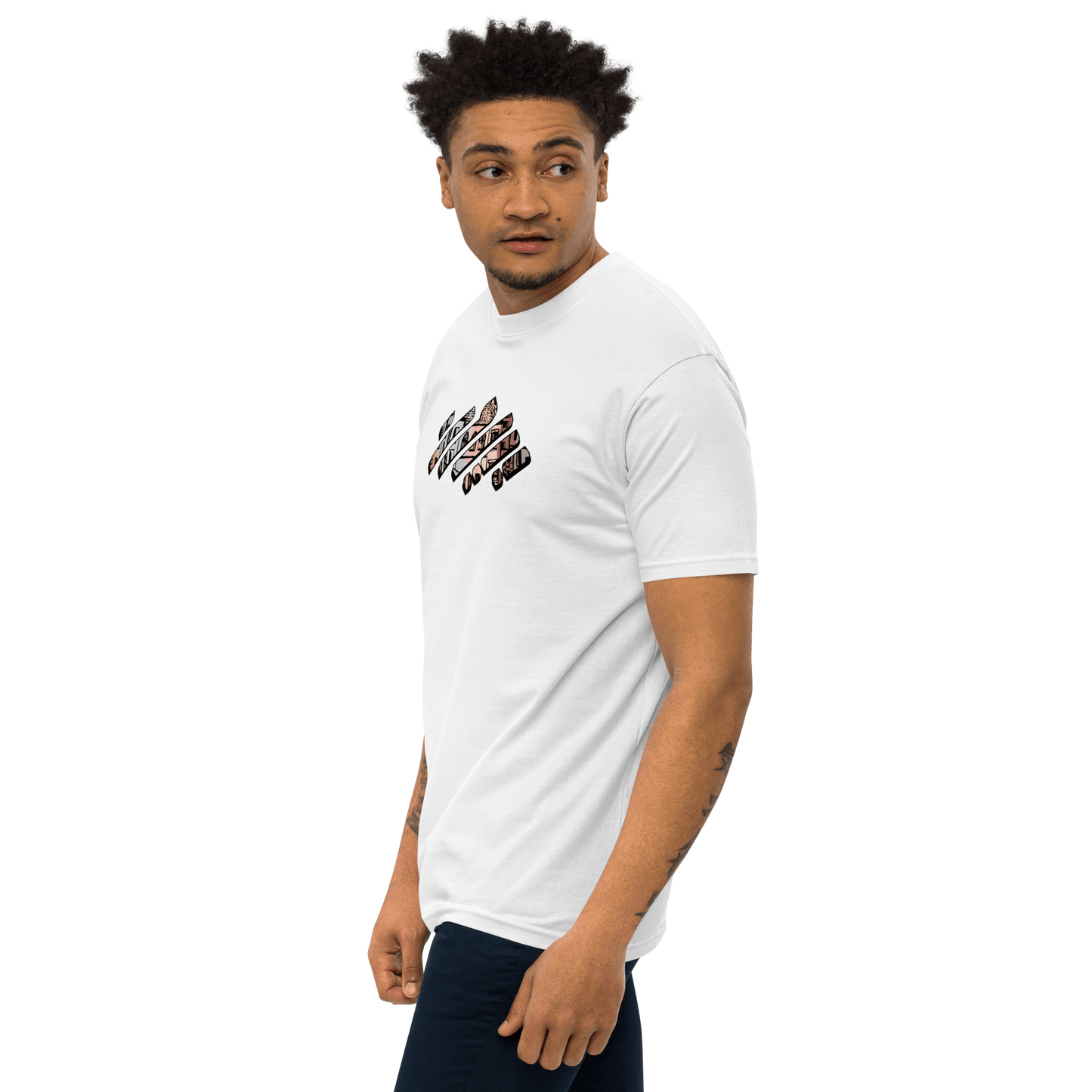 Beyrouth Logo CityScape T-shirt pour hommes