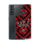 Jordan Floral Stitching Samsung Case