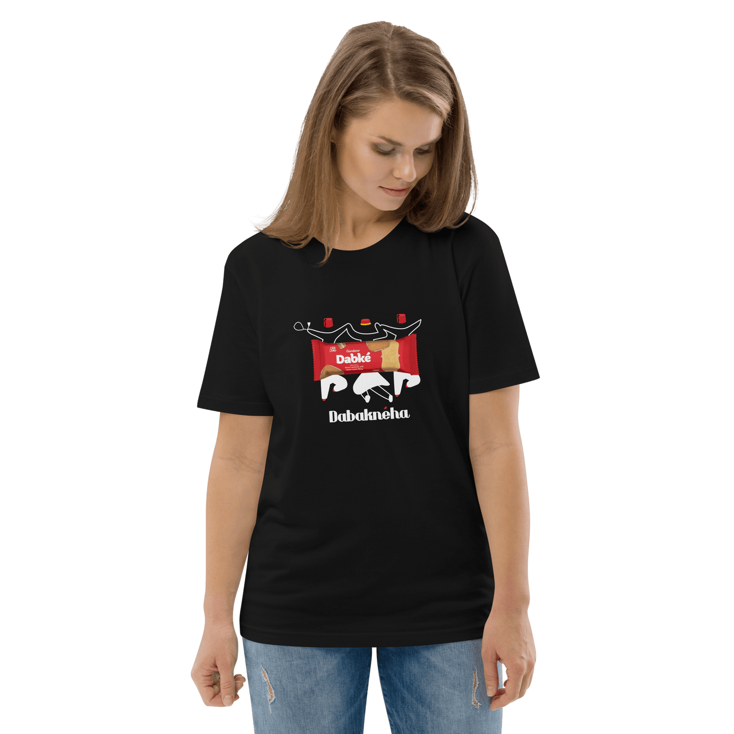 T-shirt Dabakneha pour femmes