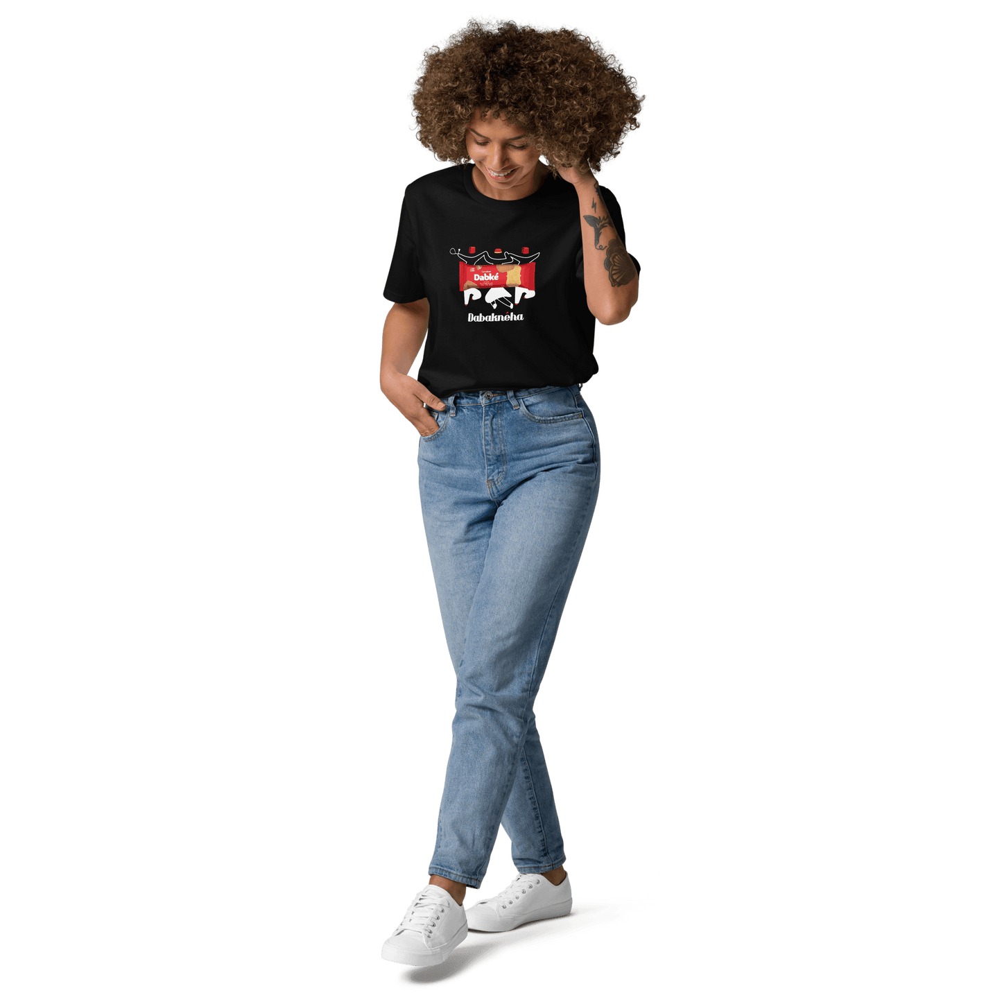 T-shirt Dabakneha pour femmes