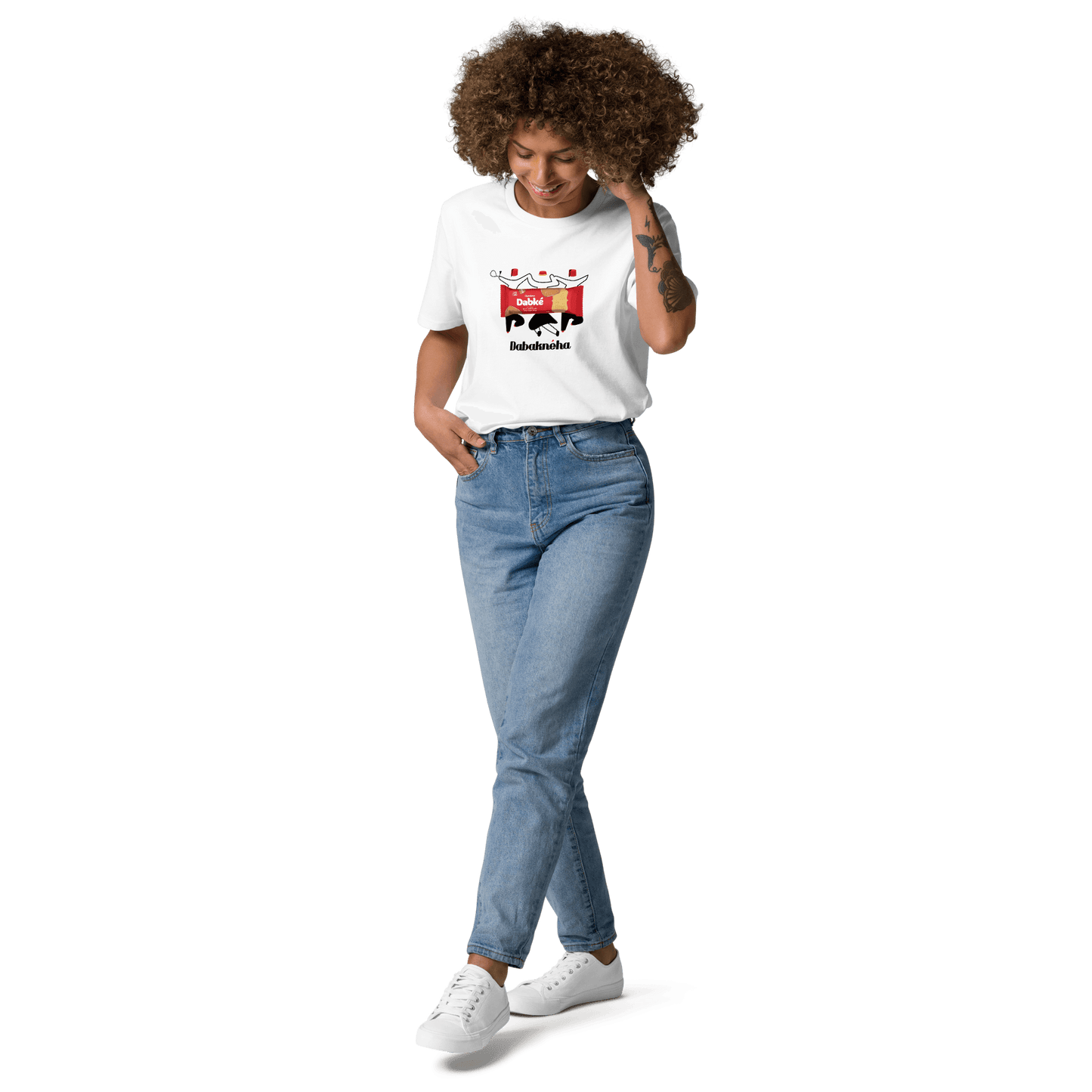 T-shirt Dabakneha pour femmes